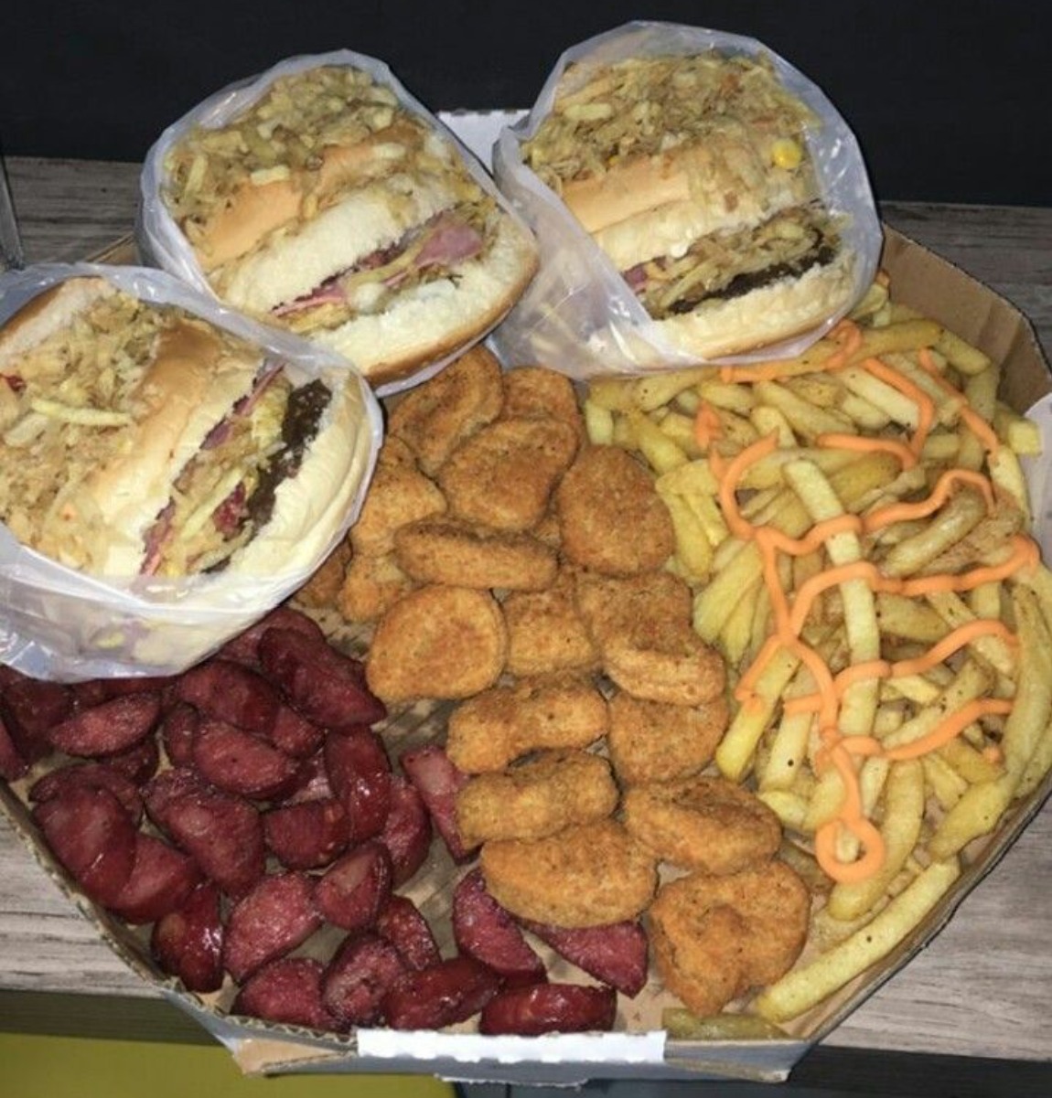 Combo Master Lanche Box